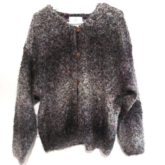 Express Jackets & Blazers - Express Tricot Soft & Fuzzy Mohair Jacket Size L
